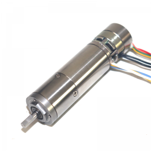 22mm Diameter 32mm Length Brushless Coreless Gear Motor With Encoder 1024PPR KG-22P2232RB-EN-B