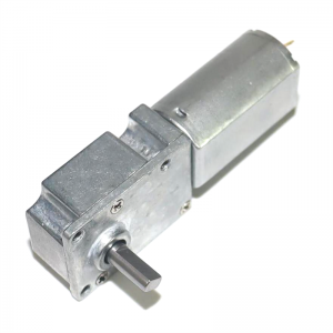 34mm Diameter 25mm Length Brushed Worm Gear Motor KG-3425Z180