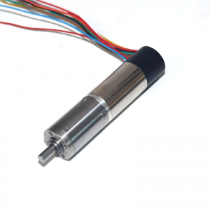 16mm Diameter 25mm Length Brushed Coreless Gear Motor With Encoder KG-16P1625R-EN